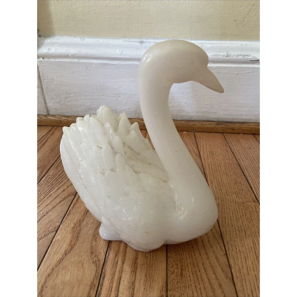 Swan Candle VINTAGE candle Swan Never Lit Fast Shipping Swan Lake